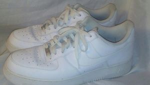 NIKE AIR FORCE 1 WHITE SIZE 14