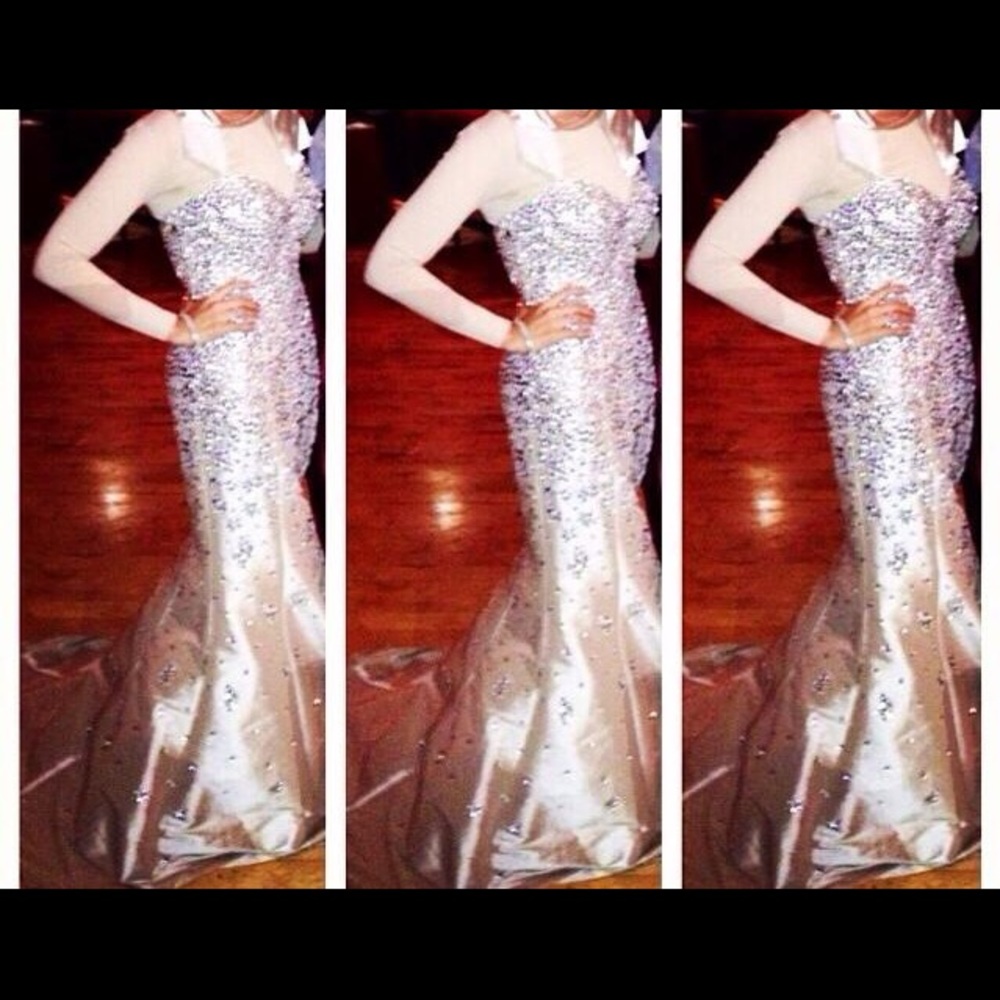 Mermaid jovani dress