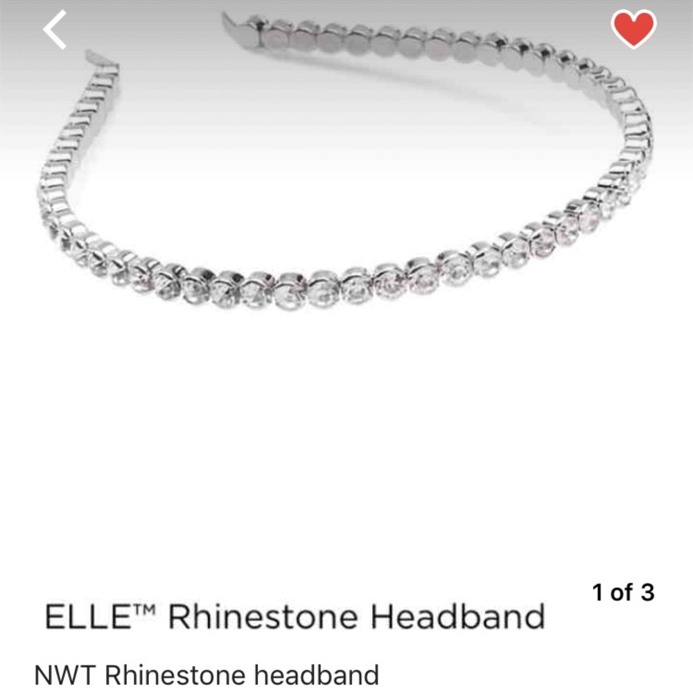 NWT rhinestone headband