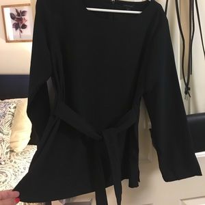Ann Taylor Tie Front Blouse