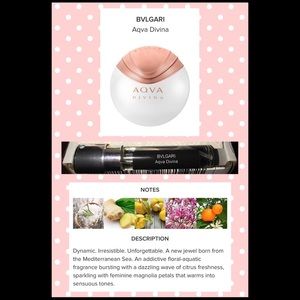 Scentbird Bulgari Aqua Davinia