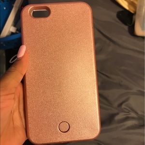 Selfie light up case!!