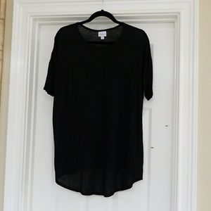 Black Lularoe Irma top