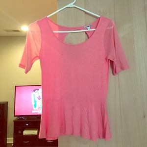 Super cute peplum top from Express