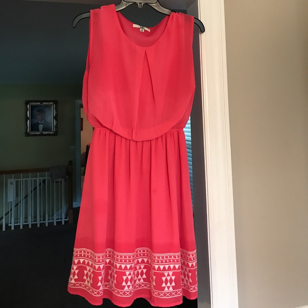 Pink dress