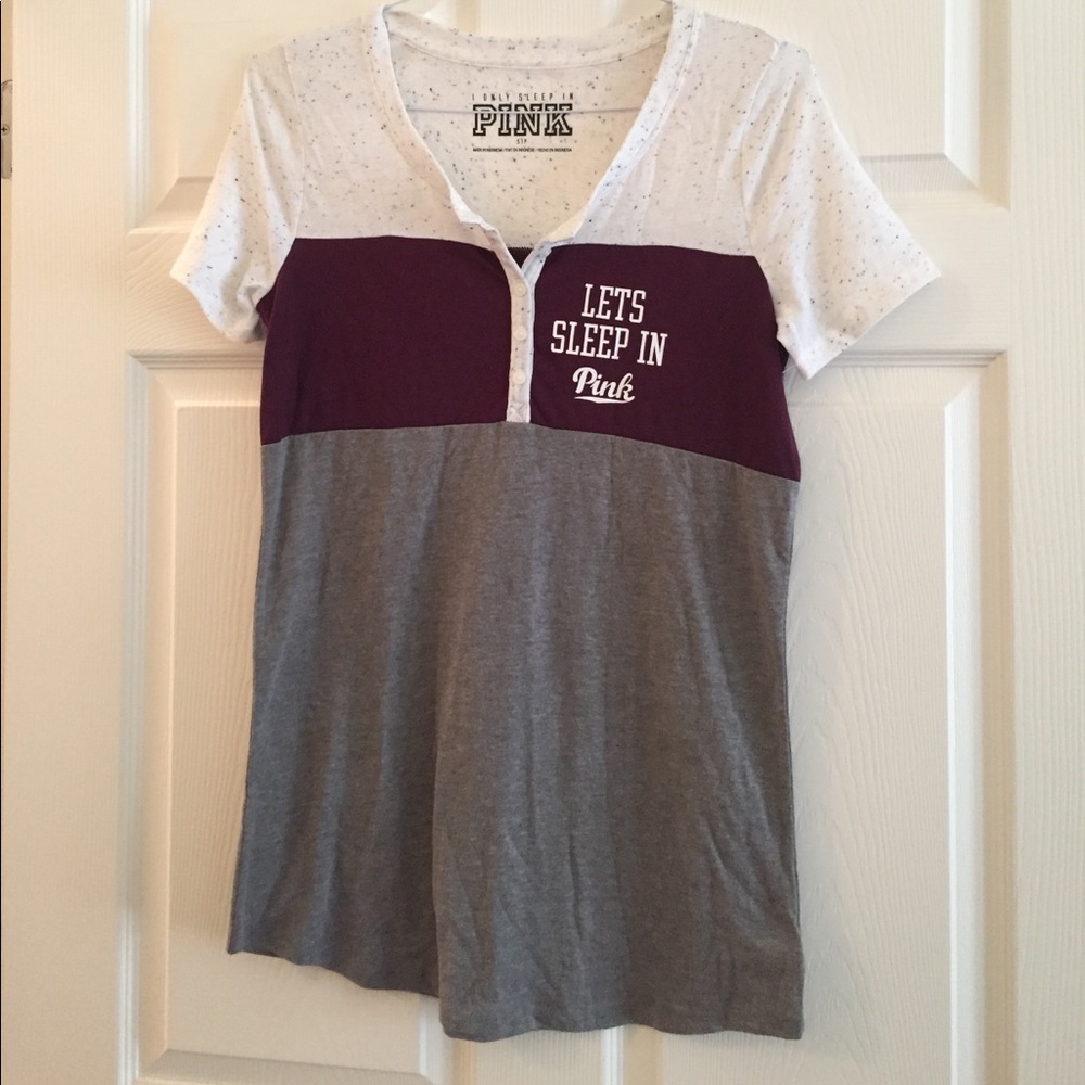 VS Pink Sleep Shirt