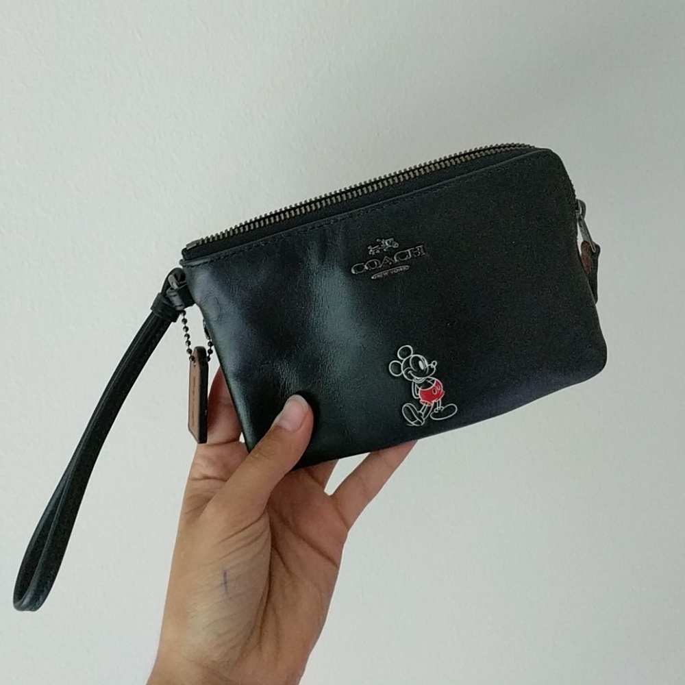Mickey Mouse Coach Wristlet