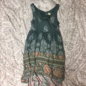 Green O'Neill dress