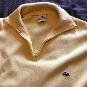 Lacoste half zip pullover