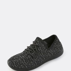 Women's multi-knit textured sole sneakers