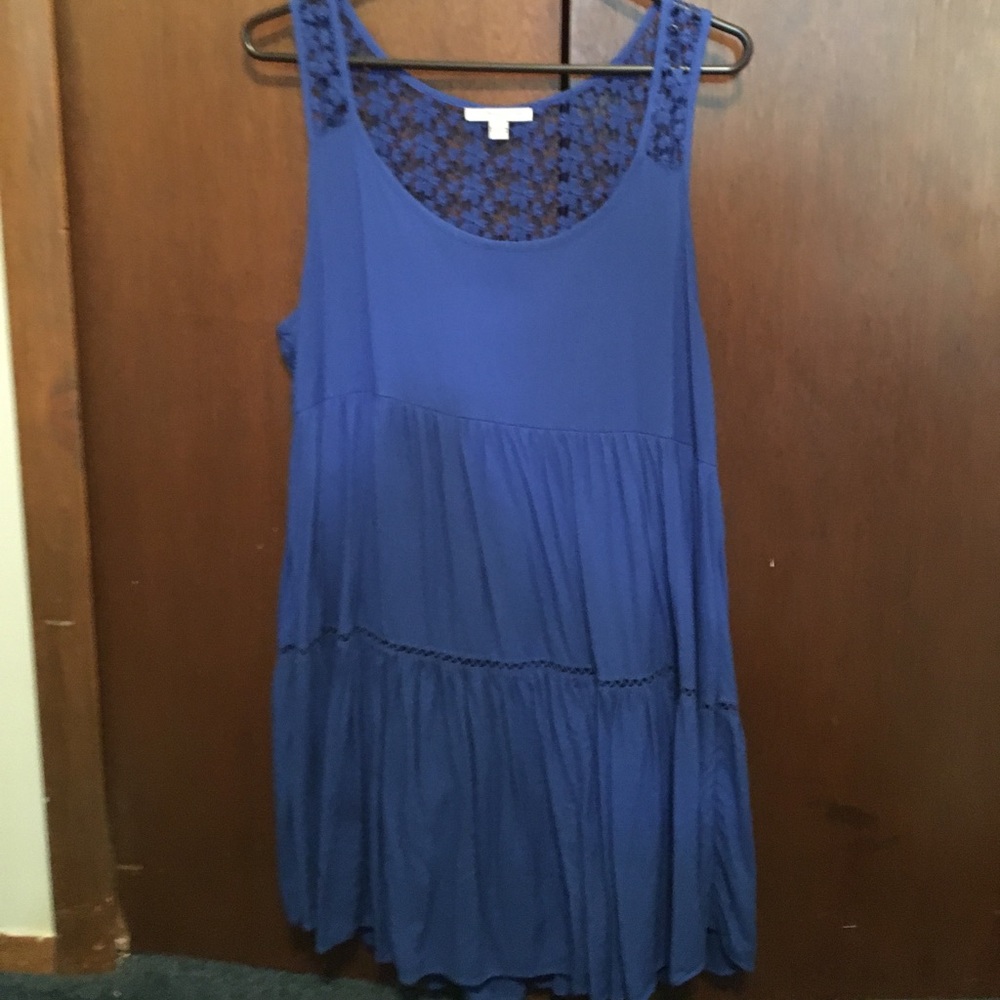 Royal blue American eagle dress