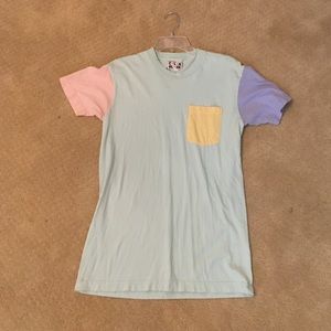 American Apparel Color Block t-shirt