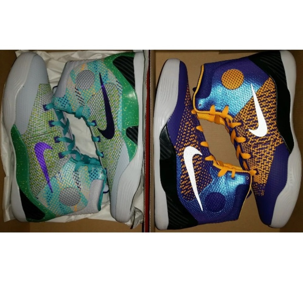 Nike Kobe 9 High Hero (White) & Showtime (Purple)