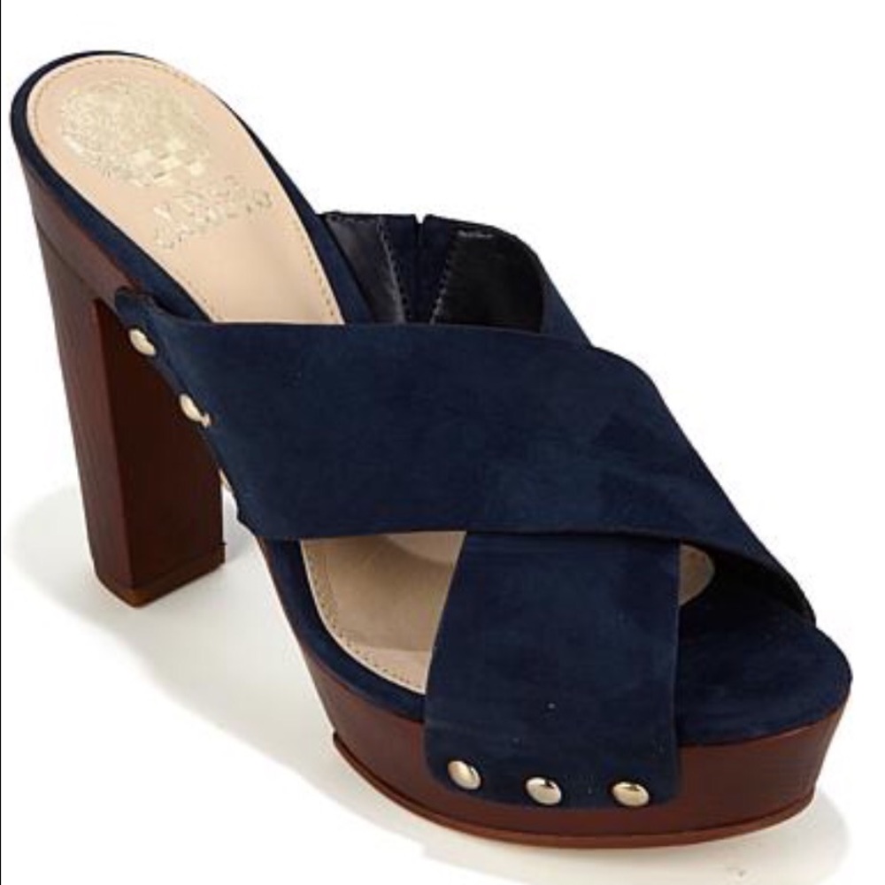 Vince Camuto Elnora Open-Toe Platform Mule in 7.5