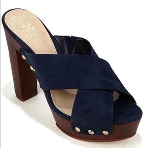 Vince Camuto Elnora Open-Toe Platform Mule in 7.5