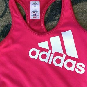 EUC, ADIDAS CLIMALITE RACERBACK TANK