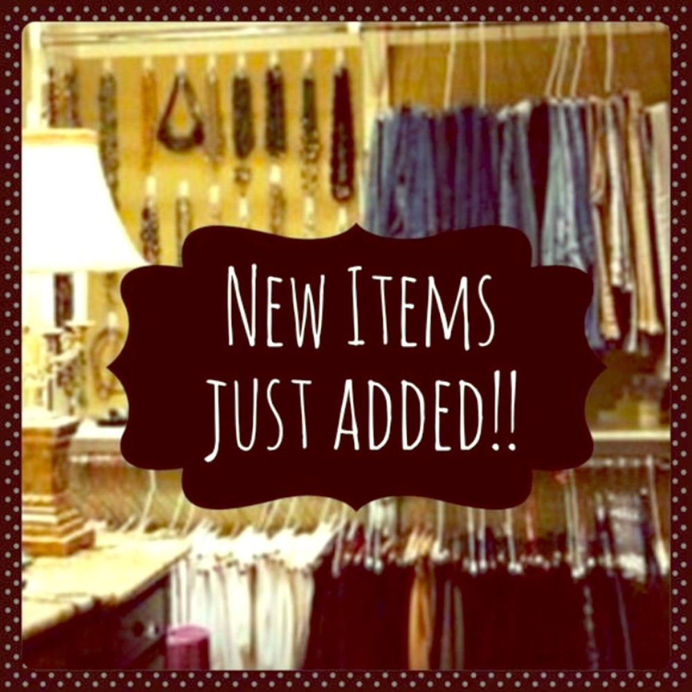 New items and new markdowns!