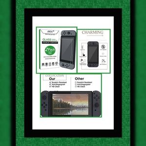 (2 Pack) Of Nintendo Switch Screen Protectors