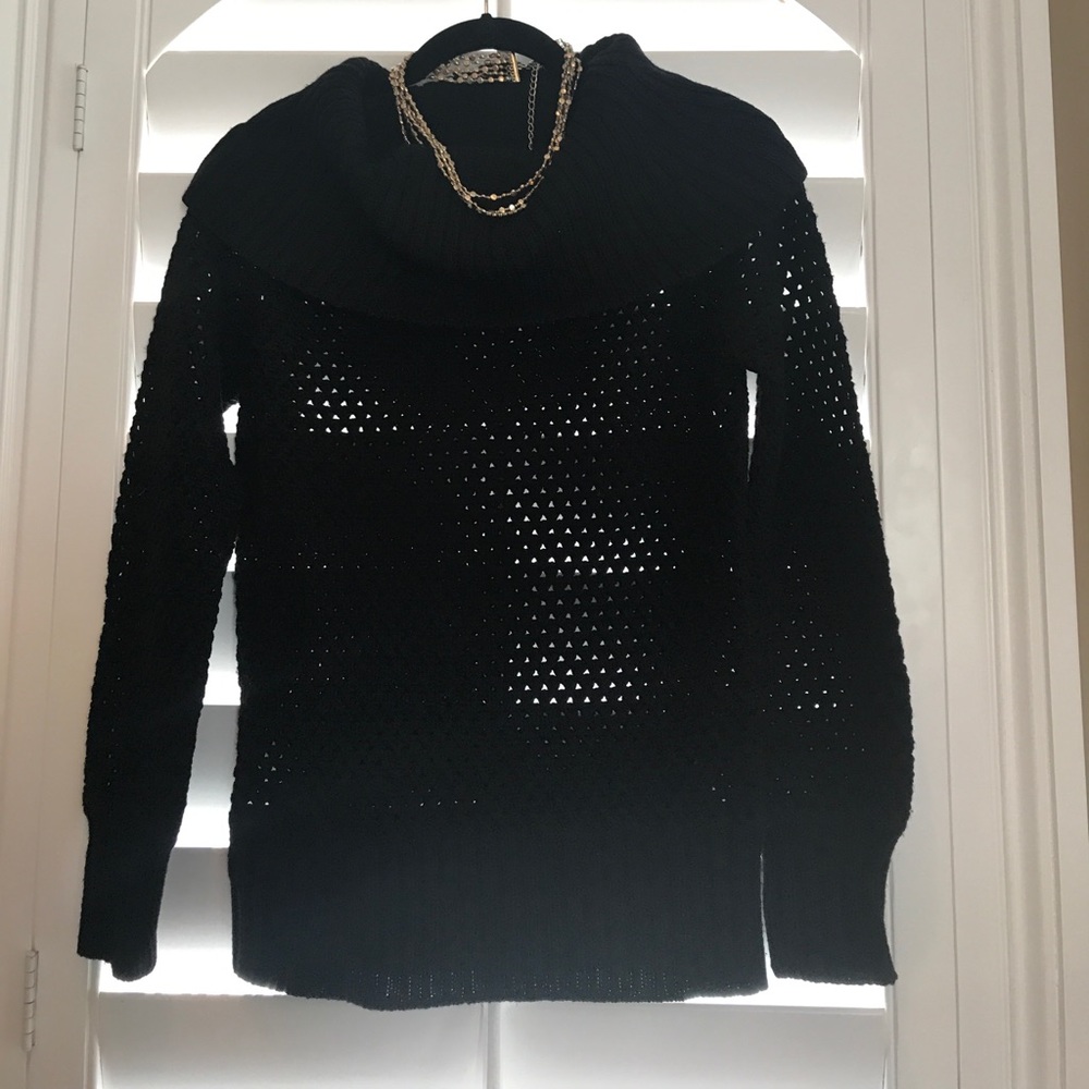 Theory Wool blend overside Turtleneck Sweater