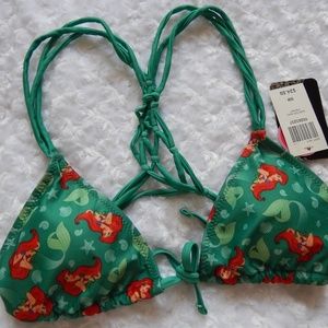 Disney The Little mermaid Ariel bikini top