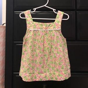 Lilly Pulitzer kids tank sz 4
