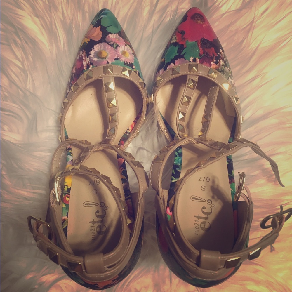 Studded heels