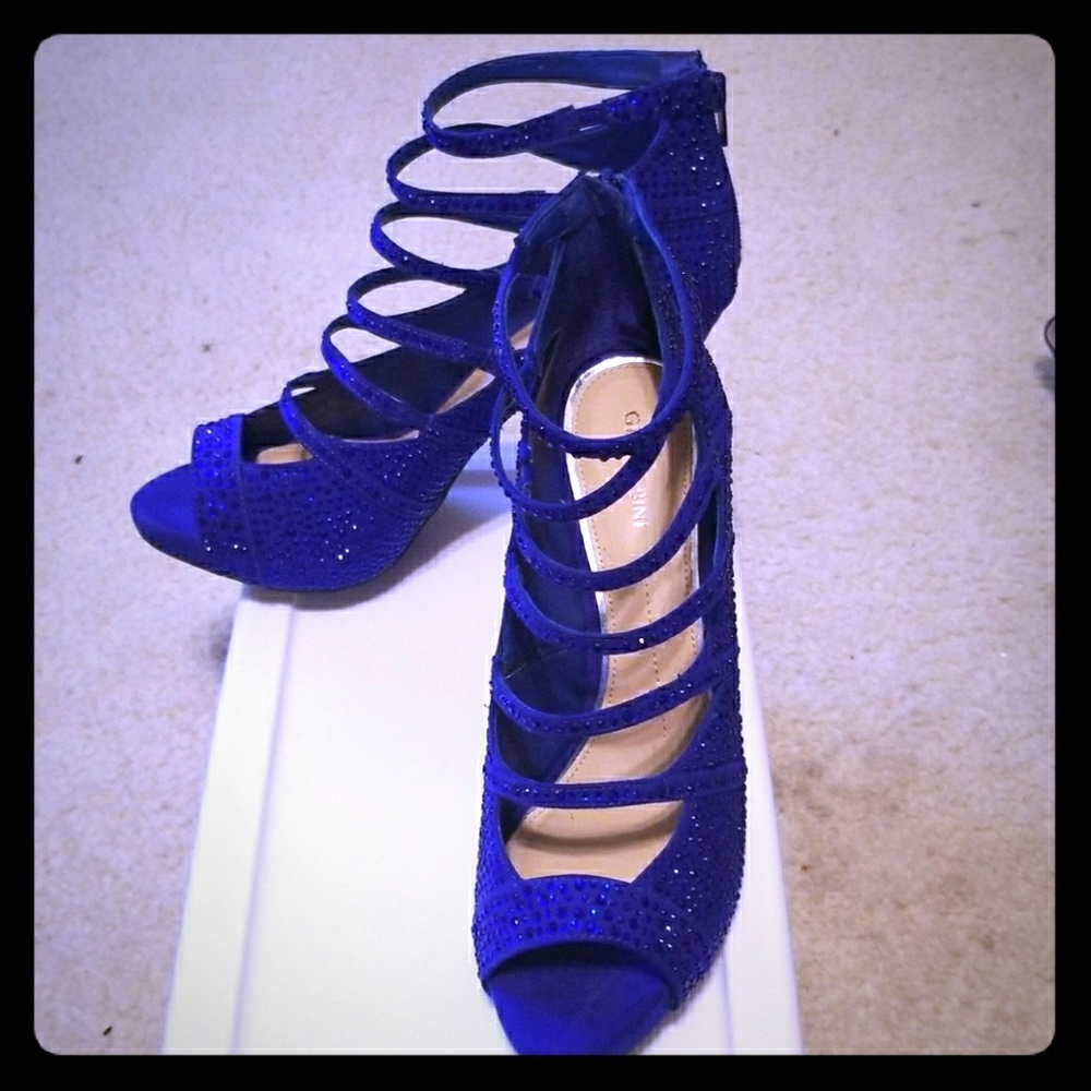 Sexy Blue Heels