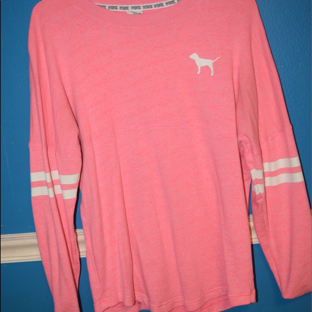 PINK long sleeve tee