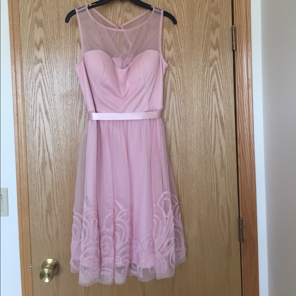 Pink Sleeveless Dress