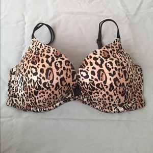VS very sexy push up leopard bra