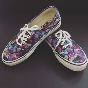 Floral print VANS