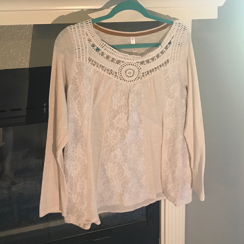 Long sleeve boho shirt