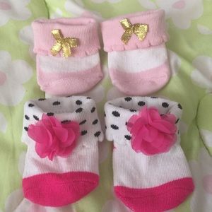 Fancy newborn socks