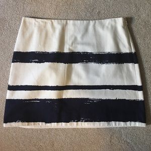 J. Crew Textured Brushstroke Mini Skirt