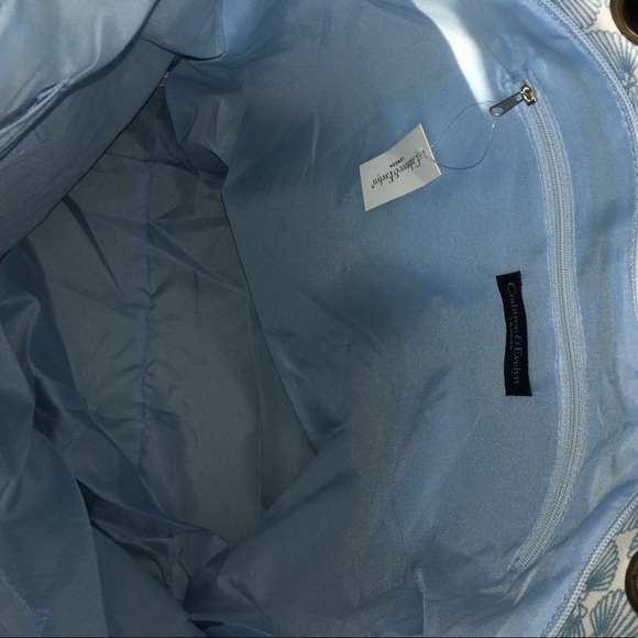 NWT Crabtree & Evelyn Beach Tote w/Rope Handle - Picture 4 of 5