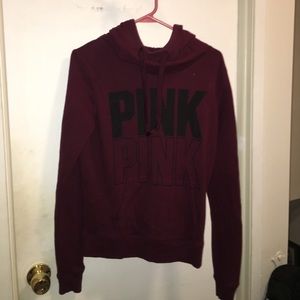 VS pink hoodie
