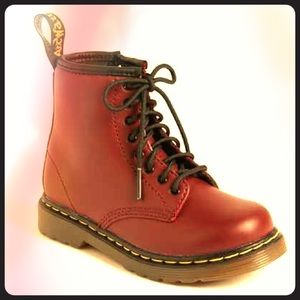 🖤☠️Toddler Sz 10 Oxblood Doc Marten boots ☠️🖤