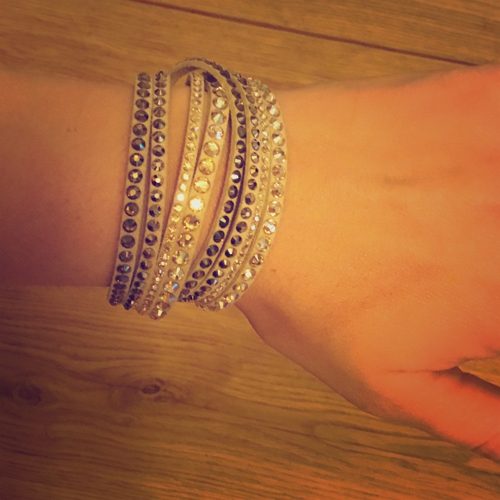 Swarovski Brown Slake Bracelet