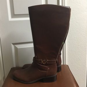 Tommy Hilfiger Wide Calf Riding Boots