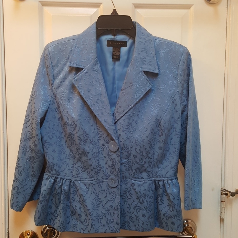 Fancy vintage style jacket with peplin