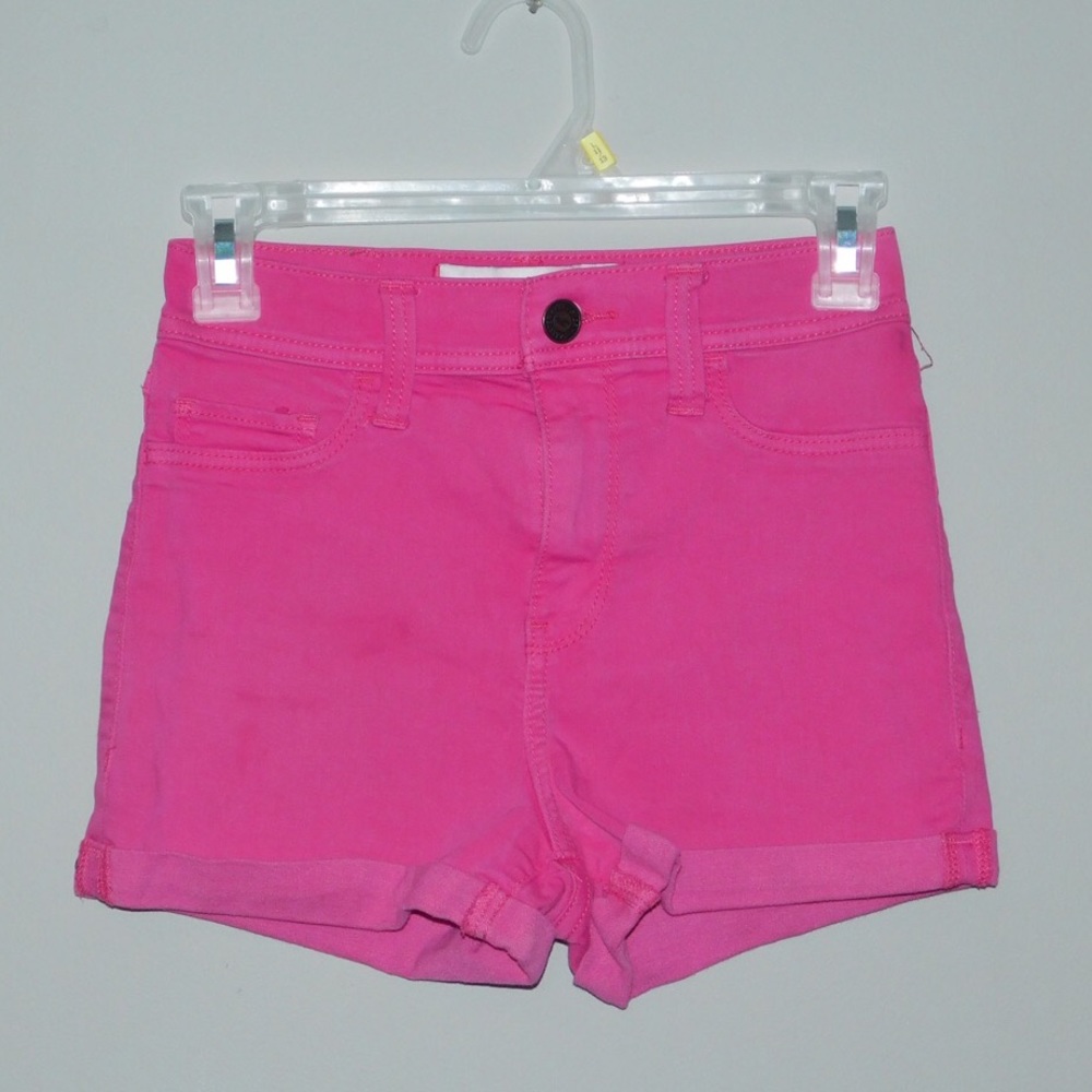 Hollister Pink High Waisted Shorts