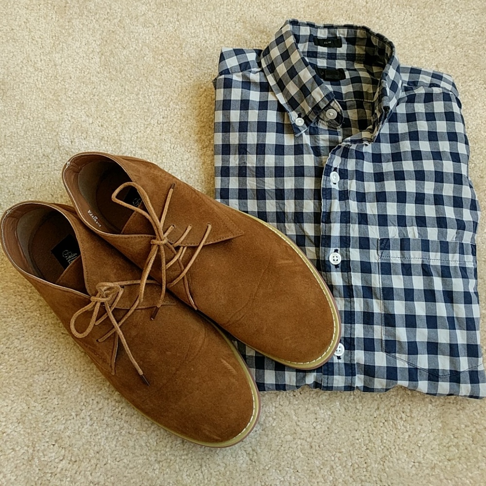 Men's brown boots