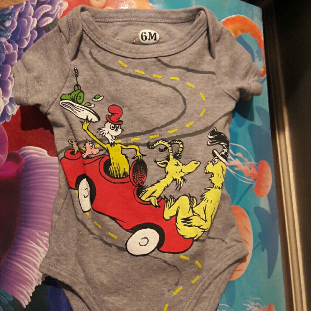 Dr.Seuss Art Onesie