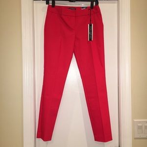 Red COLUMNIST ankle pants by EXPRESS