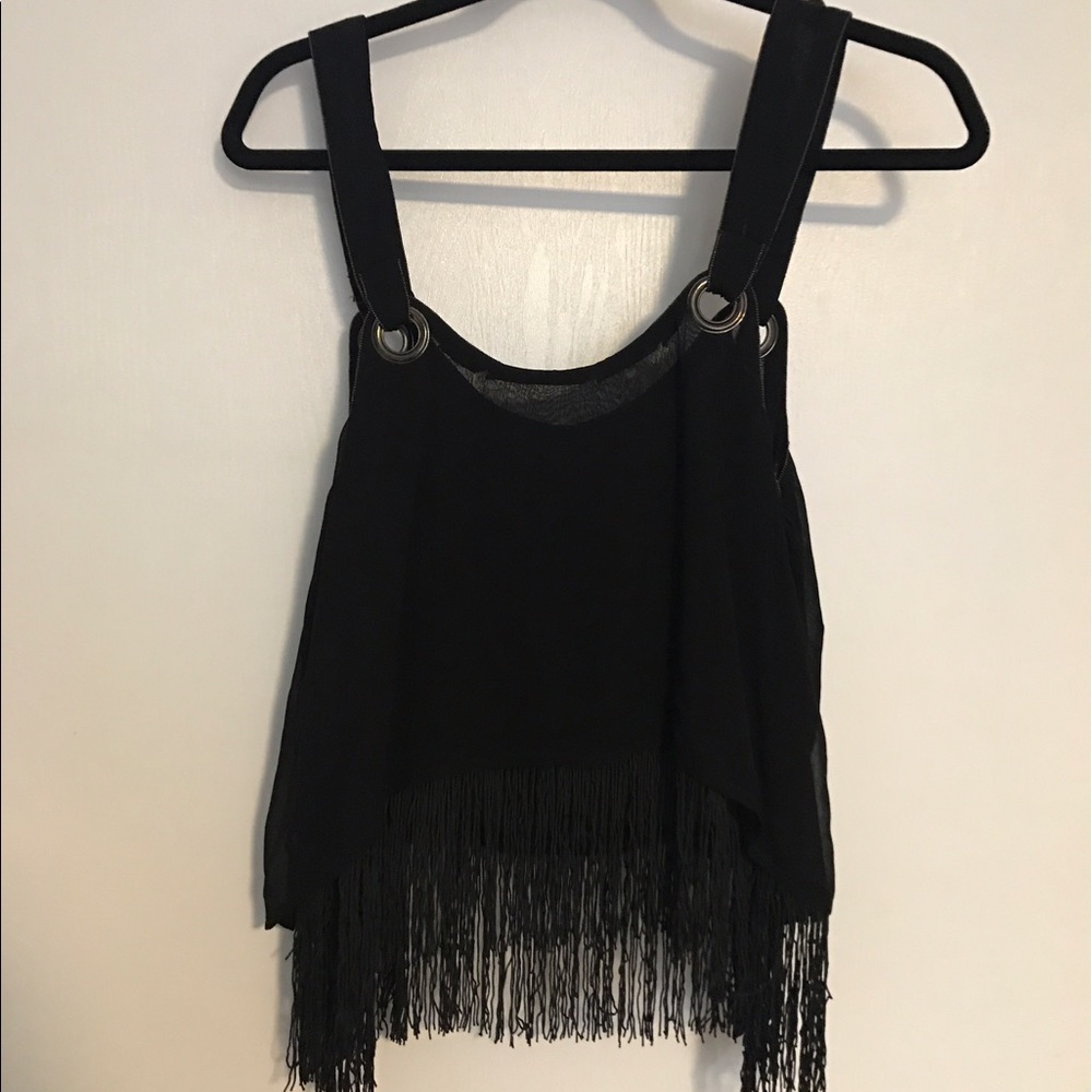NWT Free People Fringe Tank Top