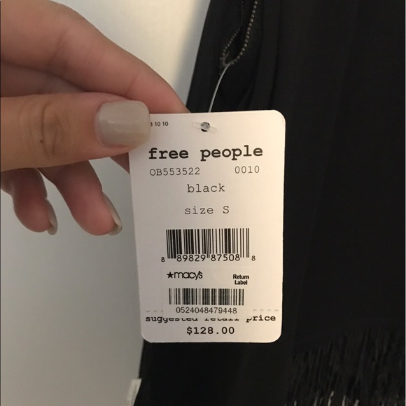 NWT Free People Fringe Tank Top - Picture 3 of 4