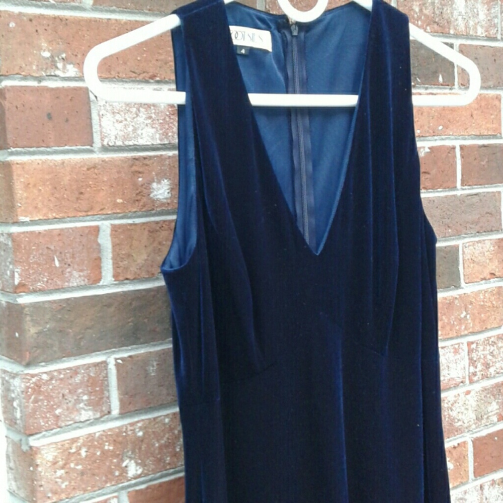 Vintage velvet gown