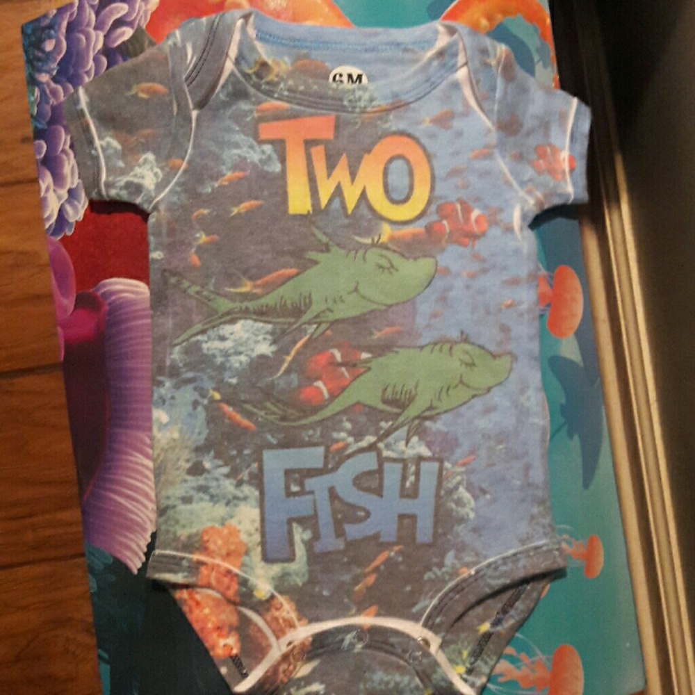 Dr.Seuss Art Onesie