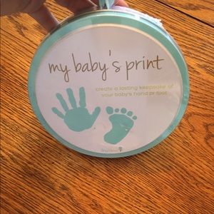 Brand new baby handprint kit