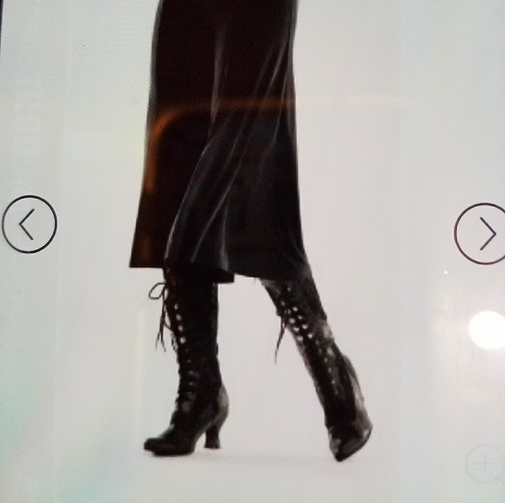 Victorian laces and lace boots.